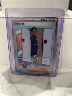Pokemon Amarys TCG 170/131 Sv: Prismatic Evolutions 2025 SIR card - Image 1
