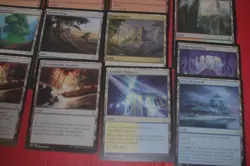 MTG 16x non basic lands magic card lot MP - Image 2