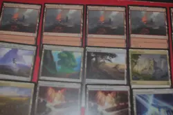 MTG 16x non basic lands magic card lot MP - Image 4
