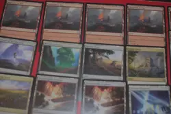 MTG 16x non basic lands magic card lot MP - Image 5
