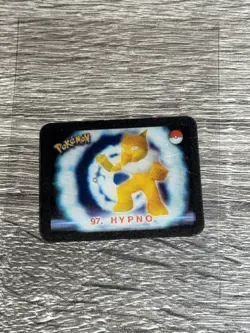 Vintage 2000 Pokemon Stadium Hypno Action Flip Card 3D Motion Lenticular Rare - Image 1