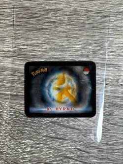 Vintage 2000 Pokemon Stadium Hypno Action Flip Card 3D Motion Lenticular Rare - Image 2