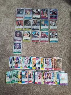 Japanese One Piece TCG: OP-09 (Emperor's in a New World) CARD LOT - Image 2