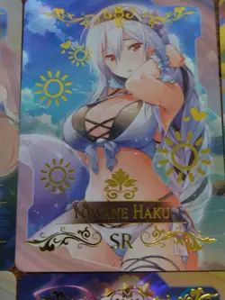 BEAUTIFUL 15 Goddess Story Card Lot - Anime Girls Waifu Rikka Shinobu Miku Iori - Image 5