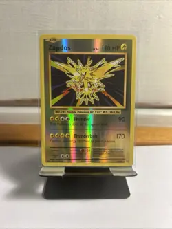 2016 Zapdos Pokemon Card Evolutions Rare Reverse Holo Foil #42/108 NM/MT - Image 1