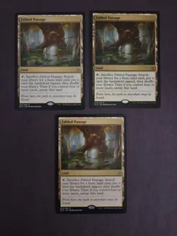 1x LP Fabled Passage Throne of Eldraine ELD R - Image 1