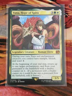Yuna, Hope Of Spira Mtg Final Fantasy Magic The Gathering - Image 4
