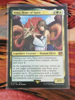 Yuna, Hope Of Spira Mtg Final Fantasy Magic The Gathering - Image 5