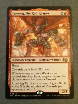 Gornog, the Red Reaper (Anime) Foundations Jumpstart Regular NM R 0049 - Image 1