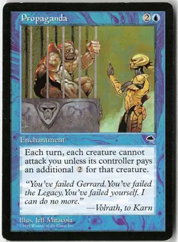 Propaganda 80 Uncommon Tempest MP MTG - Image 1