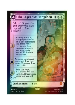 MTG TLA The Legend of Yangchen // Avatar Yangchen 27 Foil - Image 1