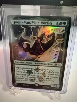 Magic The Gathering Spider-Man, Miles Morales Foil Promo P0008 - Image 3
