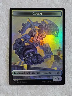 MTG Map Golem 17/13 Double-Sided Token Foil The Lost Caverns of Ixalan T - Image 5