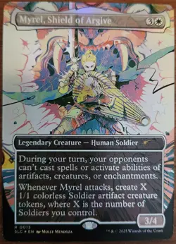 Myrel Shield of Argive Secret Lair FOIL Encyclopedia MTG Magic - Image 1