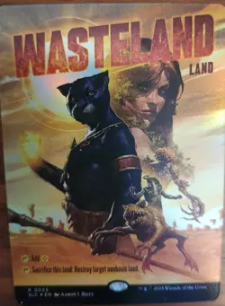 MTG Wasteland - Regular Foil, An Encyclopedia of Magic - Secret Lair 0023 - Image 2