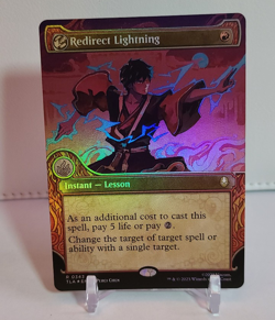Redirect Lightning (Showcase) Avatar: The Last Airbender Foil - Image 1