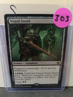 Vorpal Sword #124 (NM) Forgotten Realms AFR Magic MTG - Image 3