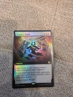 MTG ATLA Avatar TLA #0365 Foil Avatar's Wrath (Borderless) - Image 1