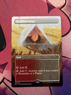 Sunbillow Verge (Borderless) Aetherdrift Regular Rare 0373 MTG DFT EN NM - Image 1