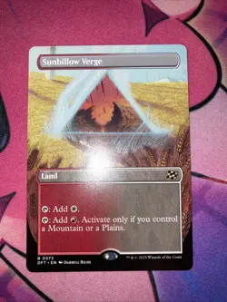 Sunbillow Verge (Borderless) Aetherdrift Regular Rare 0373 MTG DFT EN NM - Image 2