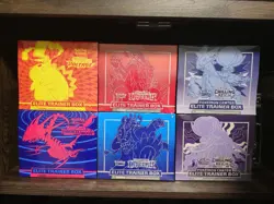 Pokemon TCG Sword and Shield Assorted ETB Lot of 6 Factory Sealed New - Image 1