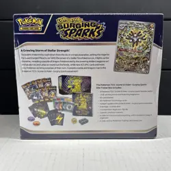 Pokemon TCG Scarlet & Violet Surging Sparks Elite Trainer Box ETB SEALED - Image 4