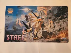 Pokemon Official Dusk Mane Necrozma Regional Championships 2018 Playmat - STAFF - Image 1