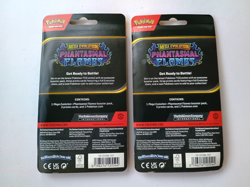 Pokemon Mega Evolutions Phantasmal Flames Blister Pack Set Blaziken Hydrapple - Image 2