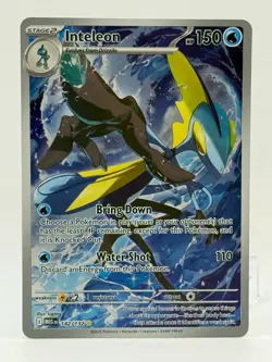 2025 Near Mint Pokemon Inteleon 142/132 IR Mega Evolution NM Illustration Rare - Image 1