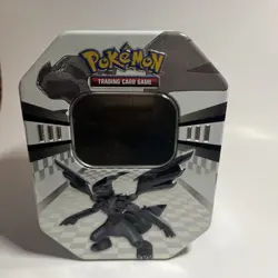Pokemon TCG - Black & White: New Legends Tin 2011 Zekrom Collectible - EMPTY - Image 1