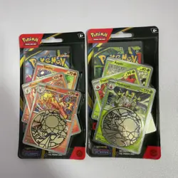Pokemon Mega Evolutions Phantasmal Flames Blister Pack Set Blaziken Hydrapple - Image 1