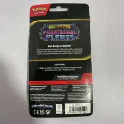 Pokemon Mega Evolutions Phantasmal Flames Blister Pack Set Blaziken Hydrapple - Image 4