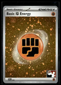 2023 Scarlet & Violet Series - Prize Pack Holo 3 Swirls Basic Fighting Energy - Image 1