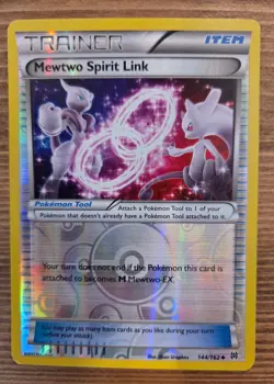 Lot of 2 Pokemon Mewtwo Spirit Link 144/162 & Gyarados Spirit Link 101/122 - Image 2