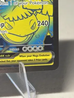 Pokemon TCG Mega Venusaur ex 155/132 Me01: Mega Evolution Full Art Ultra Rare - Image 4