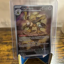 2025 Near Mint Pokemon Alakazam 009 ME Mega Evolution Promo NM - Image 1