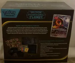 Pokemon Mega Evolution Phantasmal Flames Elite Trainer Box - NEW - Image 2