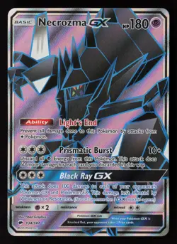 Necrozma GX (Full Art) 134/147 SM - Burning Shadows Pokemon TCG LP - Image 1