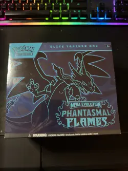 Pokemon TCG Phantasmal Flames Elite Trainer Box New Factory Sealed - Image 1