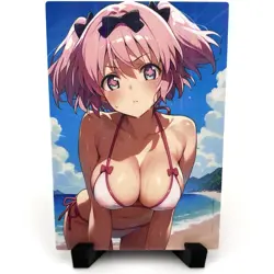 Senran Kagura Hibari Sexy Bikini Anime Waifu Girl Lewd Goddess Story Art Card - Image 1