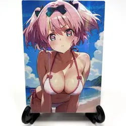Senran Kagura Hibari Sexy Bikini Anime Waifu Girl Lewd Goddess Story Art Card - Image 2
