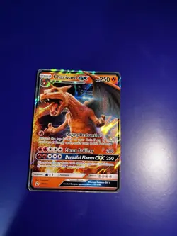 Charizard GX SM195 - Sun & Moon Black Star Promo Holo Pokemon Card TCG NM - Image 2