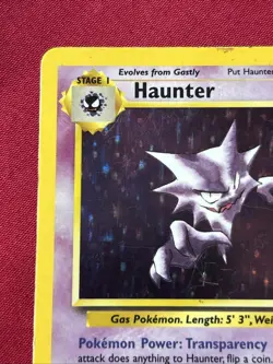 Haunter 6/62 Holo Shiny Card Excellent Condition Pokemon (T17) - Image 4
