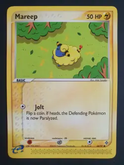 Mareep 64/97 - EX Dragon Set - Pokemon Ereader Card - Near Mint Condition - Image 1