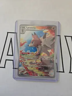 Pokemon Lycanroc Holo Card 166/159 Journey Together Series - Mint Condition 🐺 - Image 1