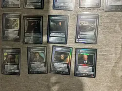 Star Trek CCG Enterprise set Collection complete 18 card lot collectible game - Image 5