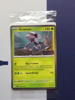 Sealed Reshiram & Genesect Phantasmal Flames Stamped Black Star Promo Cards - Image 2