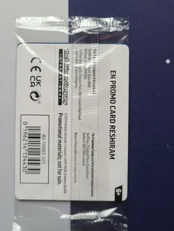Sealed Reshiram & Genesect Phantasmal Flames Stamped Black Star Promo Cards - Image 5