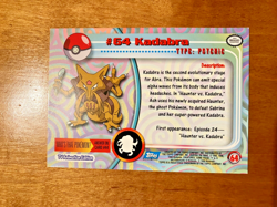 Topps Kadabra #64 Pokemon Trading Card Game 1999 TV Series Vintage - Image 2