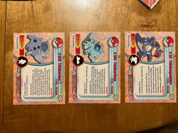 Topps Nidoran #29 Nidorina #30 Nidoqueen #31 Pokemon 3-Card Lot 1999 TV Series - Image 2